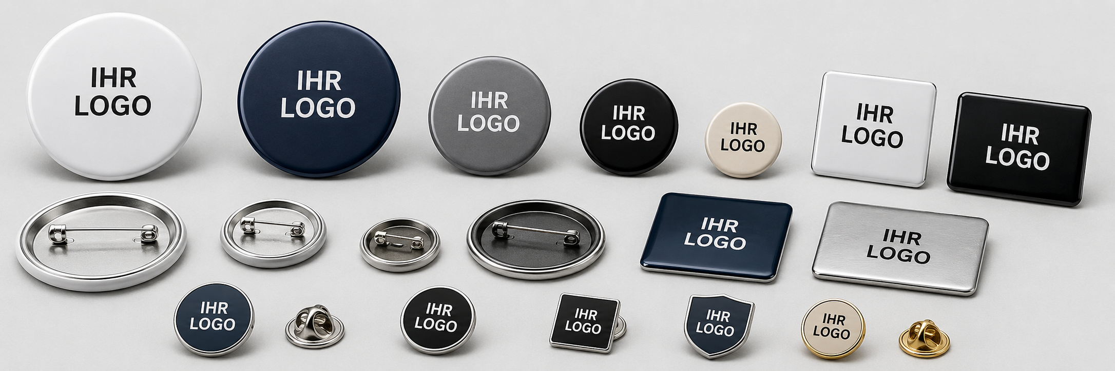 Buttons & Pins